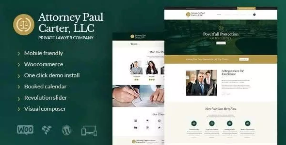 The Law - A Classic Legal Advisers & Attorneys WordPress Theme