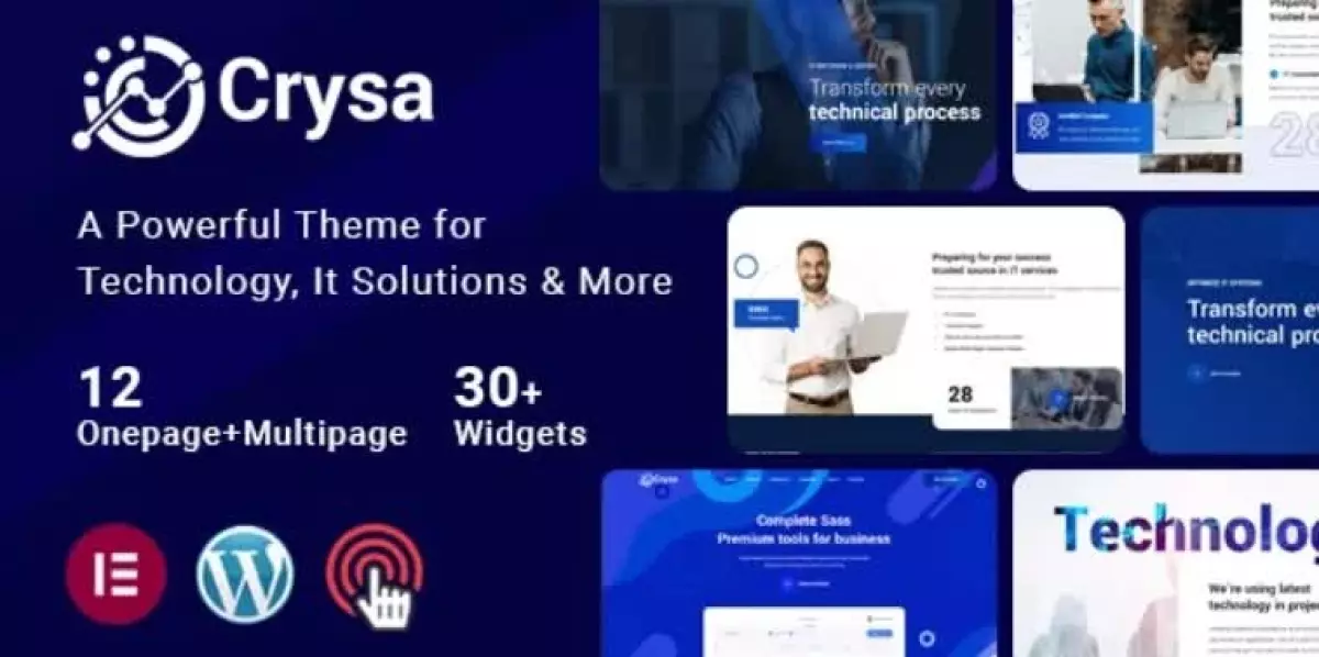 Crysa - IT Solutions WordPress