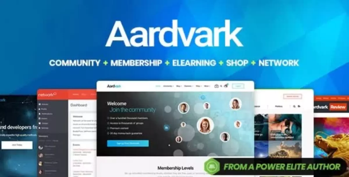 Aardvark - Community, Membership, BuddyPress Theme 4.43