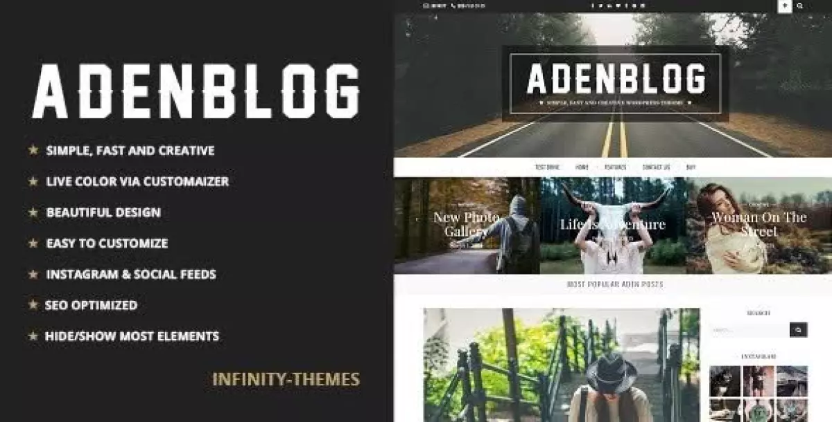 Aden - A WordPress Blog Theme 3.1.7