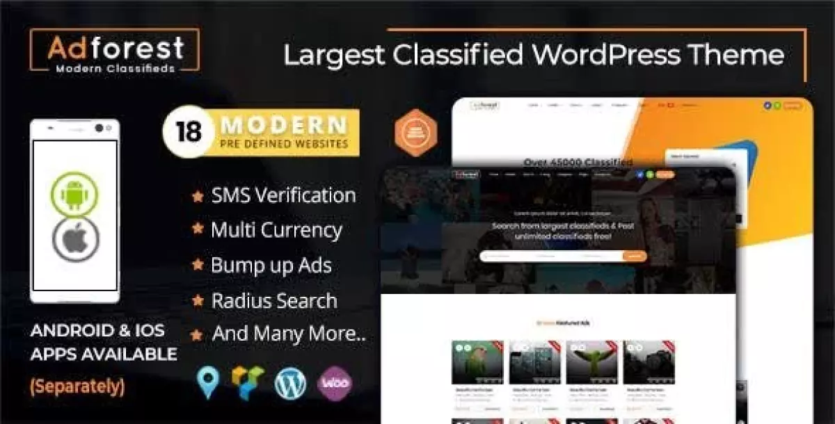 AdForest - Classified Ads WordPress Theme 5.0.9