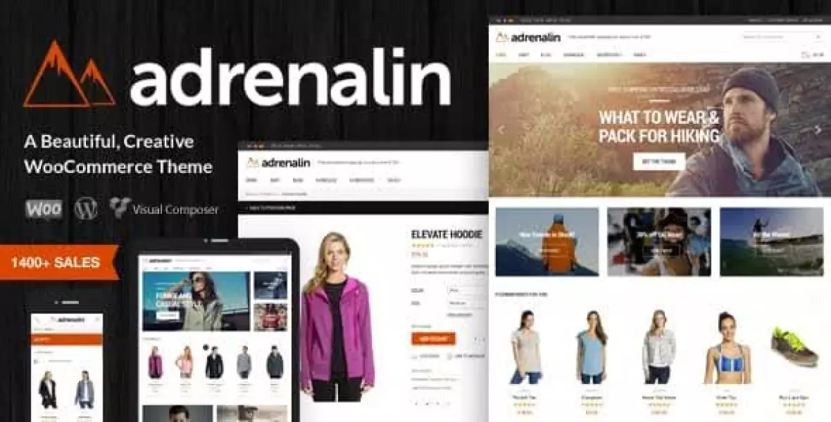 Adrenalin - Multi-Purpose WooCommerce Theme