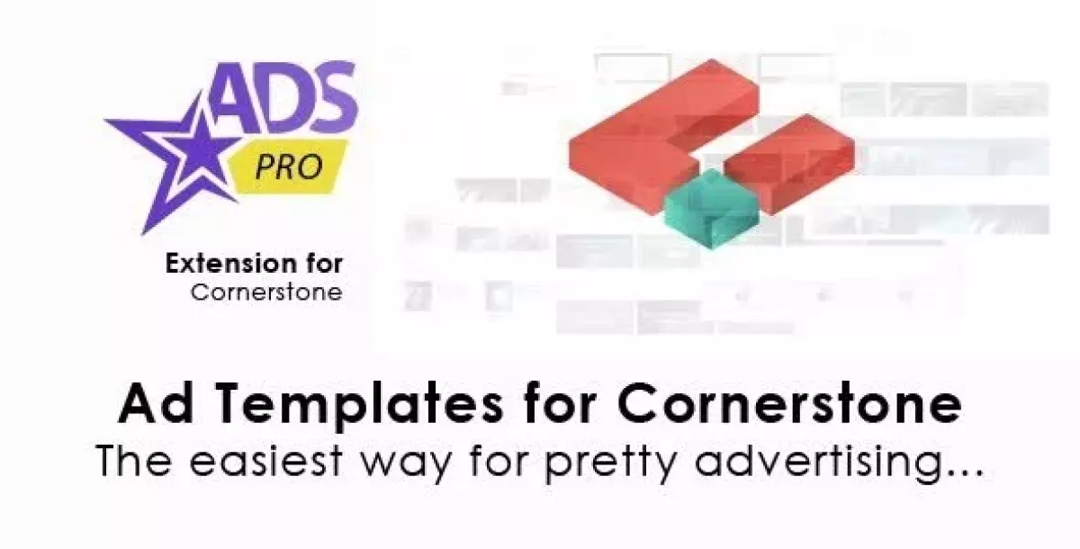 Ads Pro Cornerstone Extension - Ad Templates 1.0.1