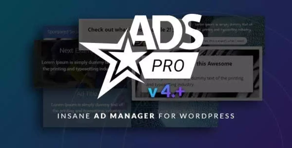 Ads Pro Plugin - Multi-Purpose WordPress Advertising Manager 4.78