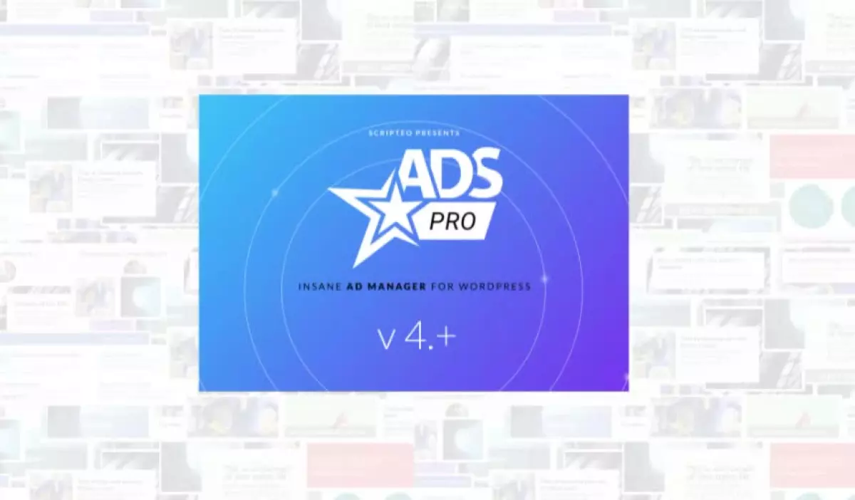 Ads Pro &#8211; WordPress Ad Manager