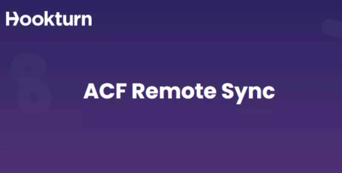 Advanced Custom Fields Remote Sync