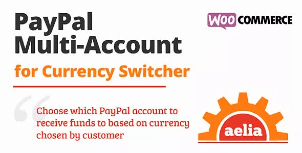 Aelia Woocommerce Paypal Standard (Multi Account)  1.3.1.170308