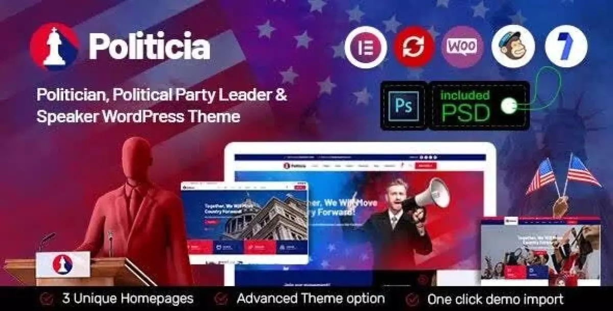 [WISH] Politicia - Politician &amp; Speaker WordPress