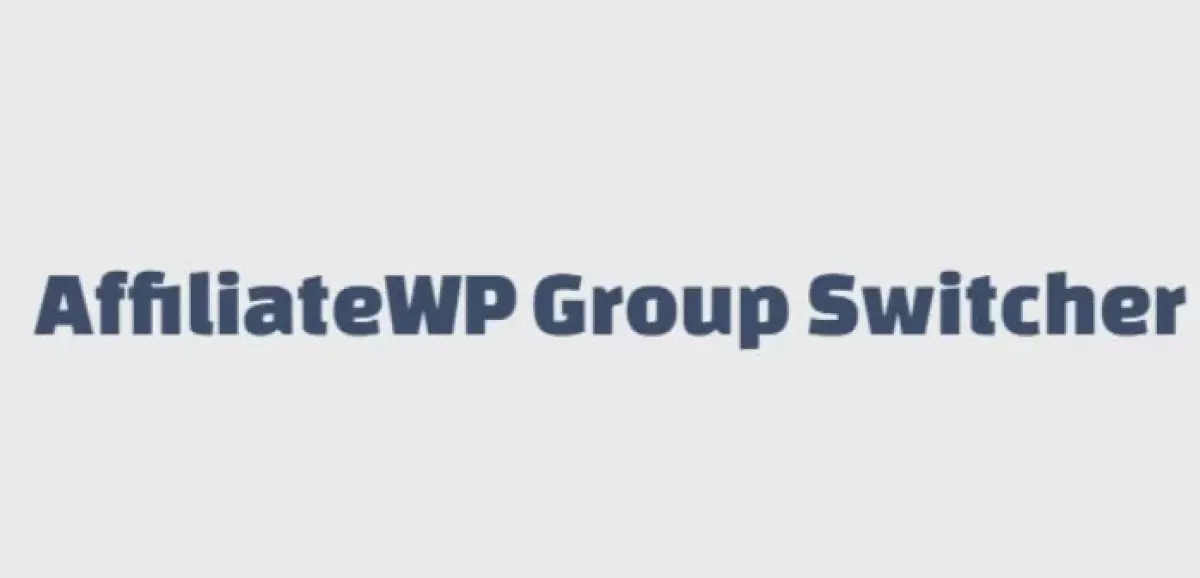 AffiliateWP Group Switcher 1.1.5