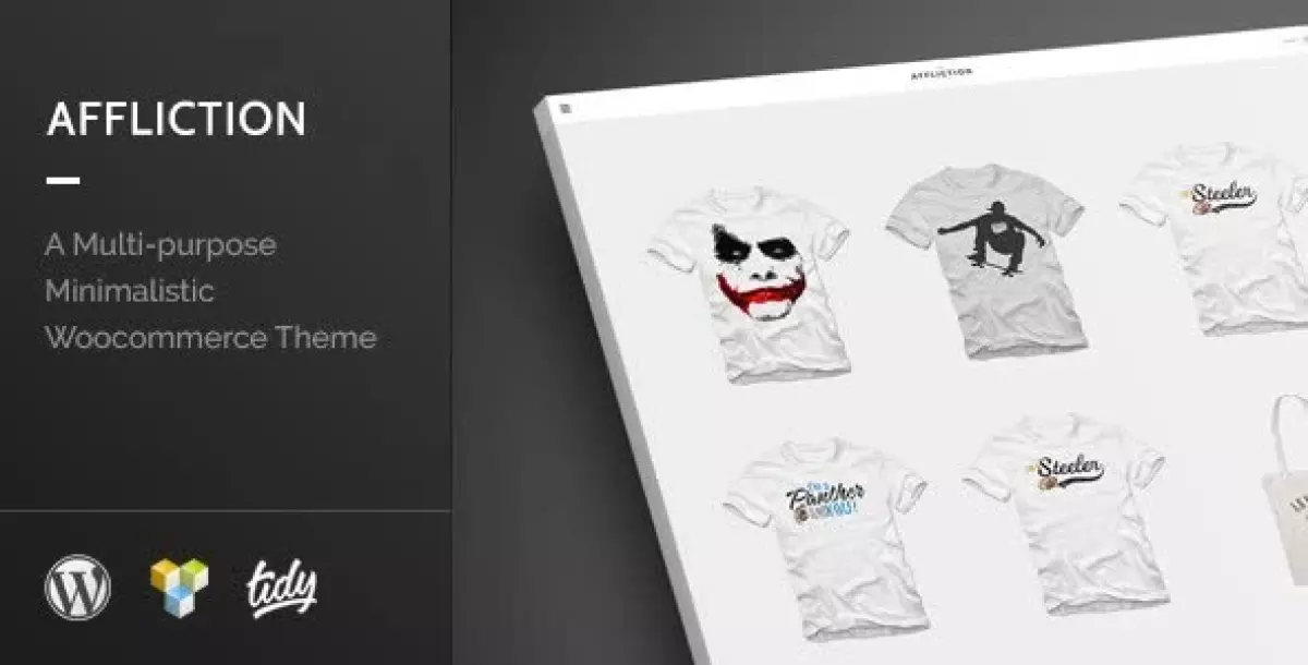 Affliction - Multipurpose Minimal WordPress WooCommerce Theme 2.0