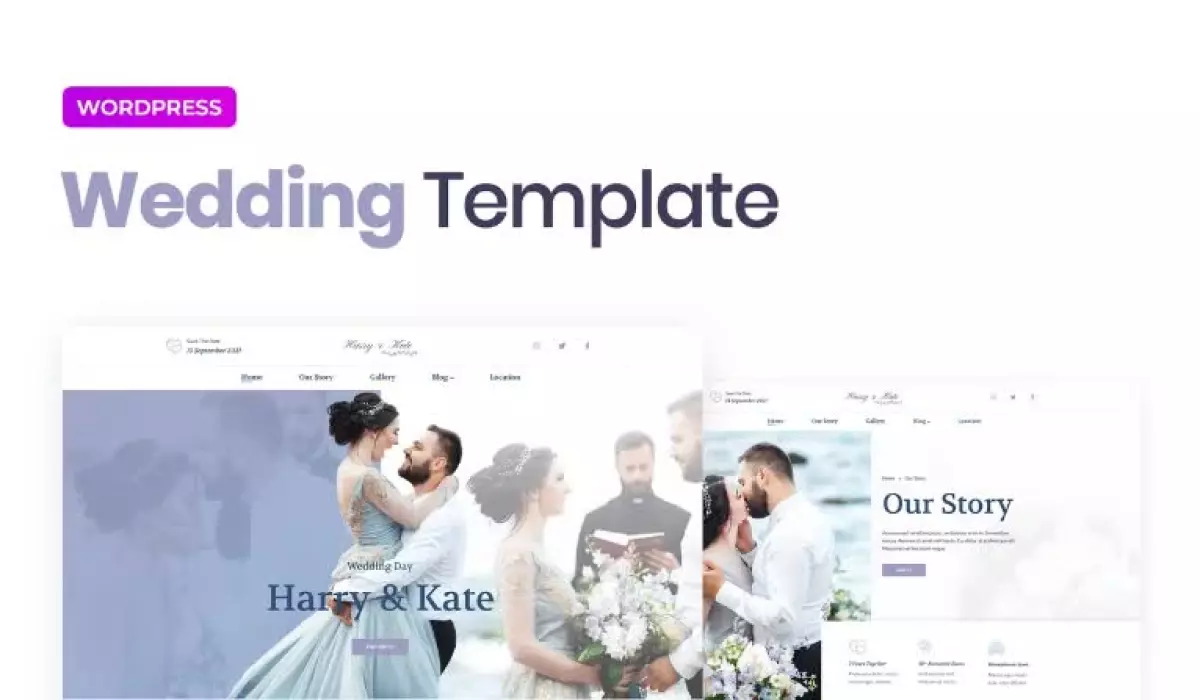 Lovedy – Wedding Template