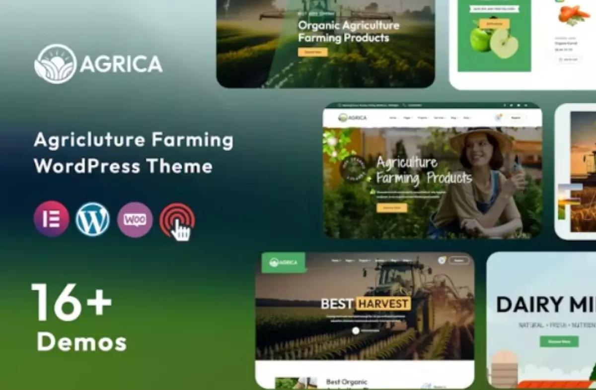 Agrica – Agriculture WordPress Theme