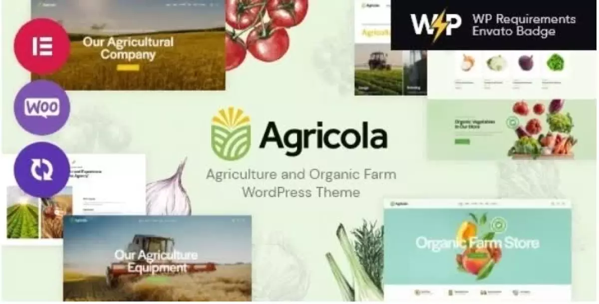 Agricola - Agriculture and Organic Farm WordPress Theme 1.1.0