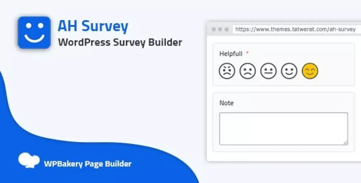 AH Survey - WordPress Survey Builder With Multiple Questions Types 1.8.0