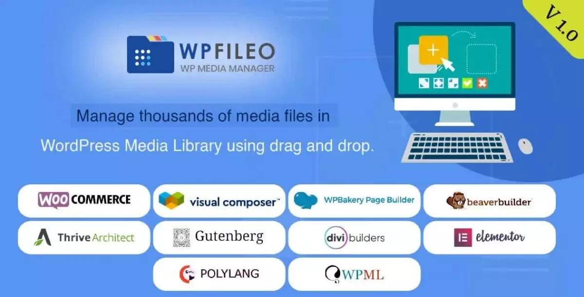 WPFileo Pro - WordPress Media Library Plugin