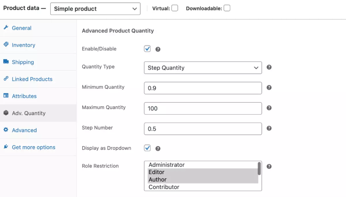 All in One Product Quantity for WooCommerce Pro