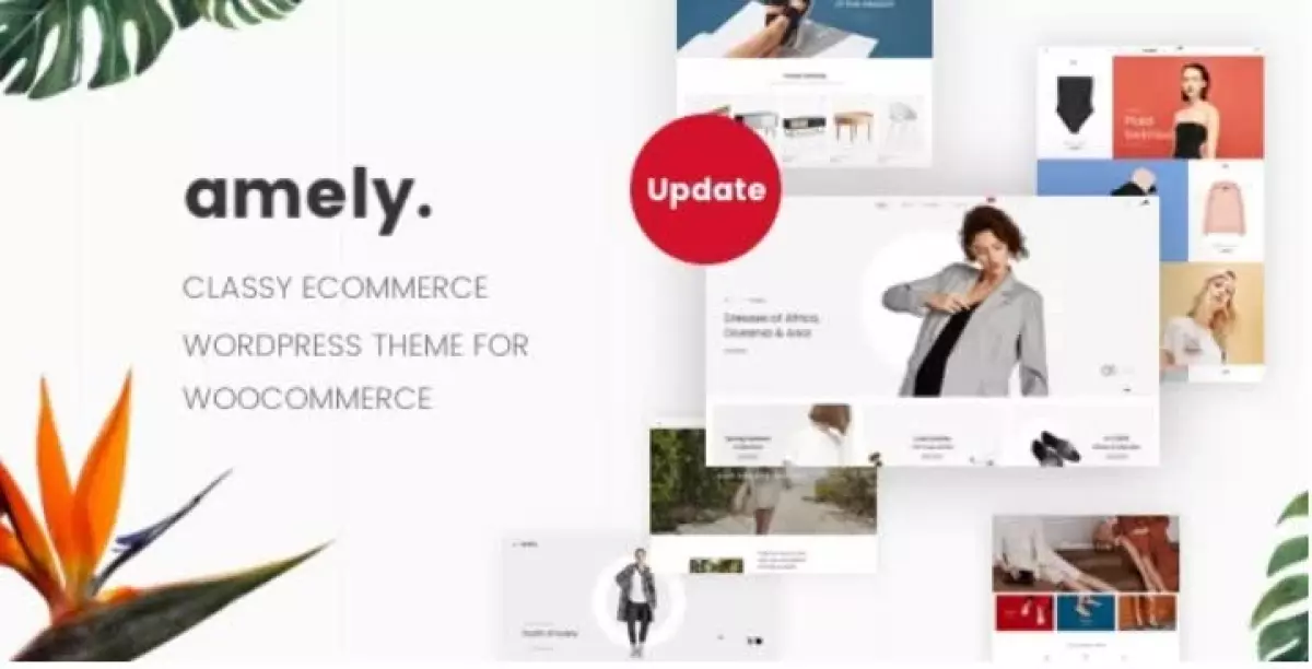 Amely - Fashion Shop WordPress Theme for WooCommerce