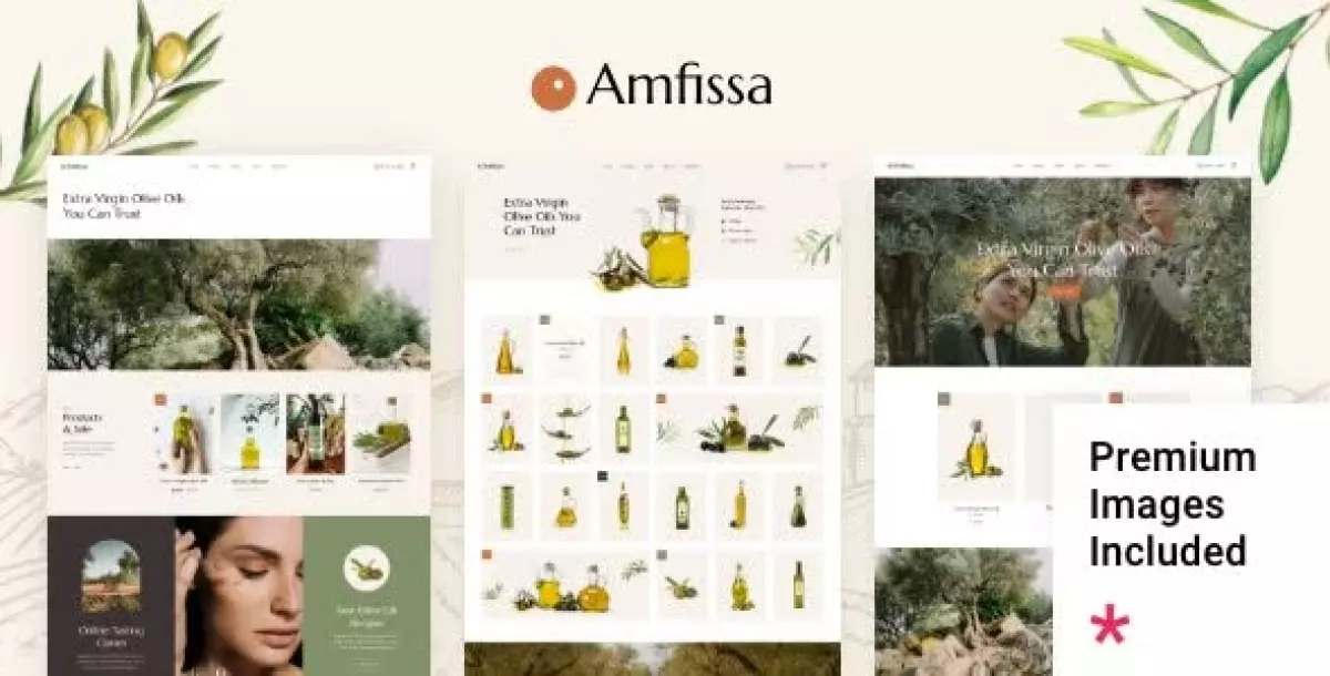 Amfissa - Organic Olive Shop Theme 1.1