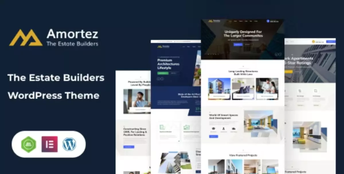 Amortez – Real Estate Group WordPress Theme + RTL