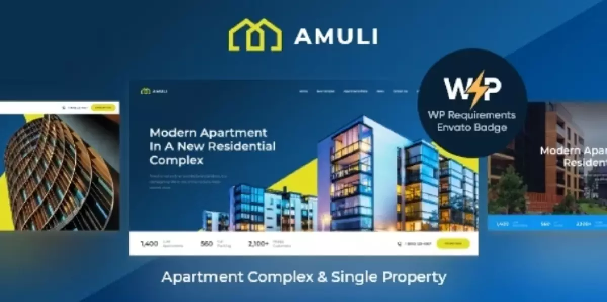 Amuli | Property &amp; Real Estate Marketplace WordPress Theme