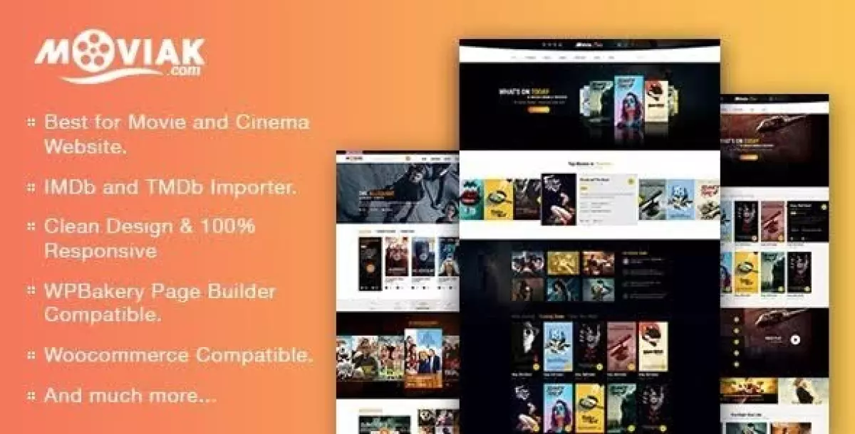 AmyMovie - Movie and Cinema WordPress Theme 4.2.0