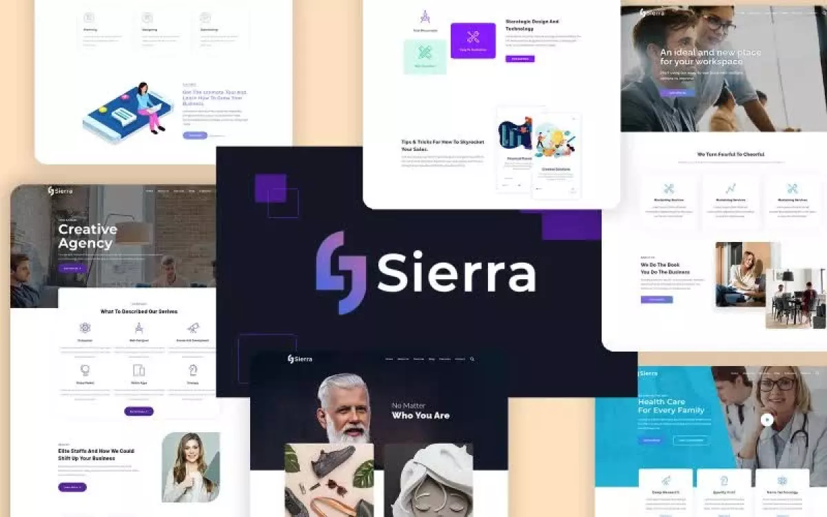 Sierra - Creative & Modern Multipurpose WordPress Theme