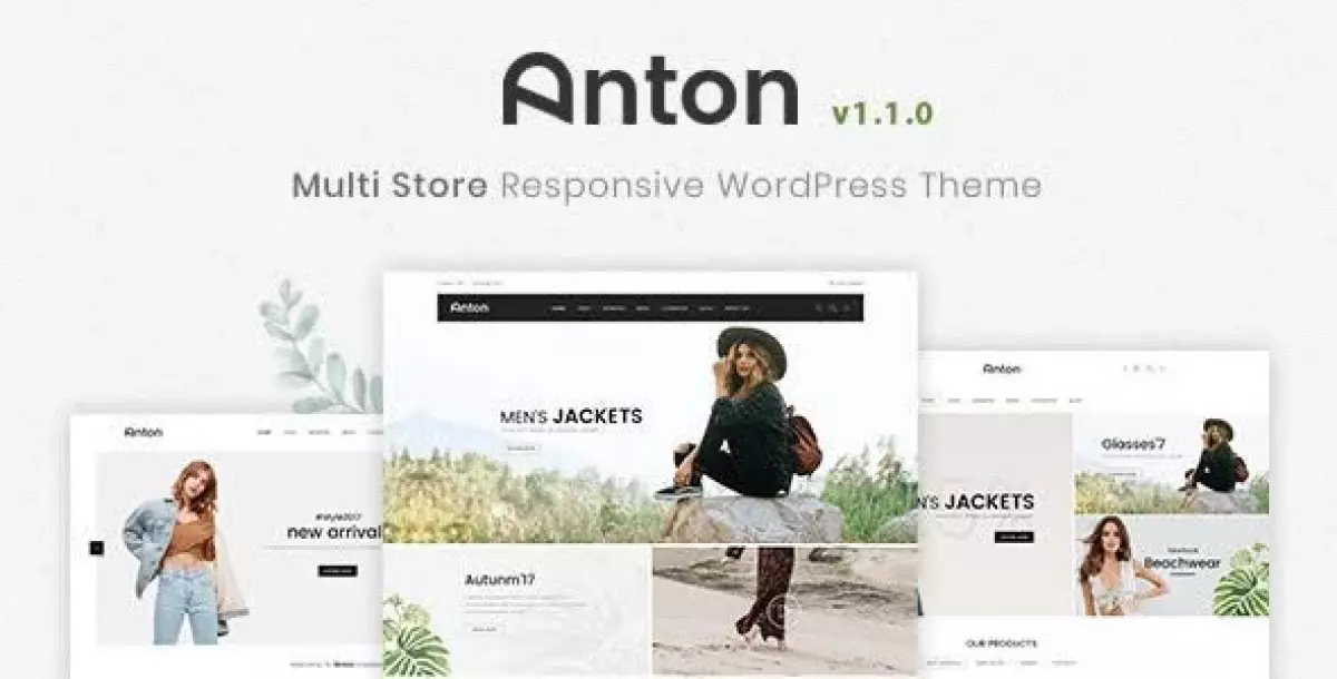 Anton - Multi Store Responsive WordPress Theme