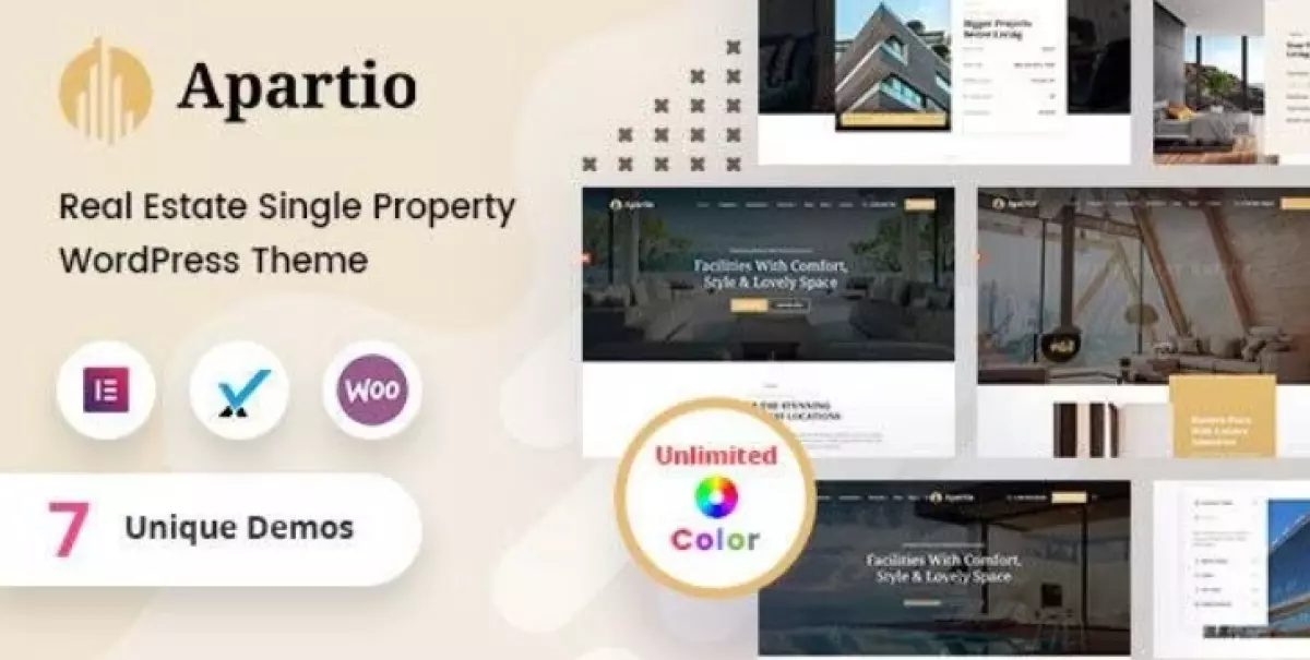 Apartio - Single Property WordPress Theme + RTL