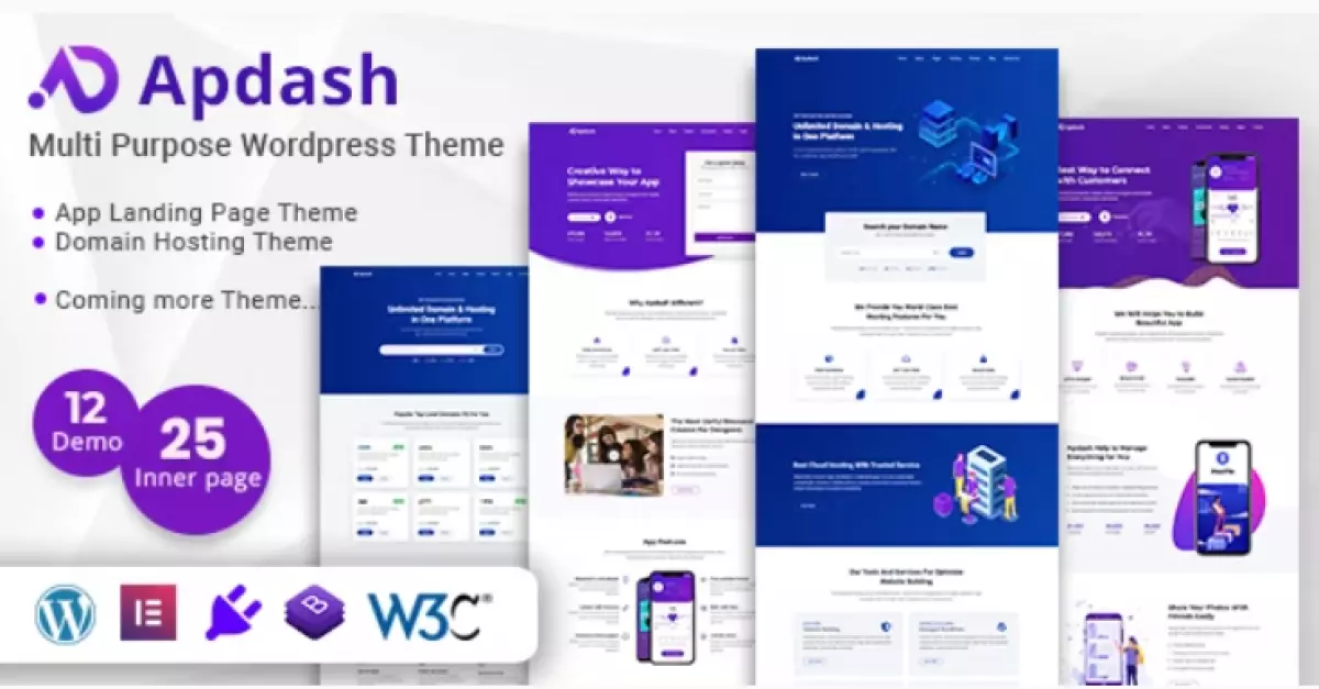 Apdash – Multi-Purpose WordPress Theme