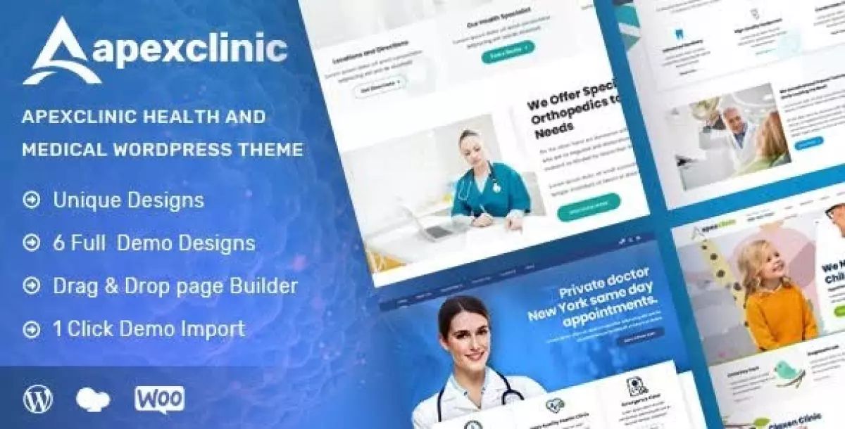 ApexClinic - Health & Clinic Theme 1.3.3