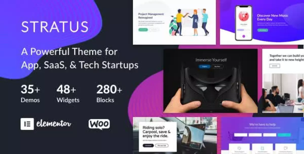 App, SaaS & Software Startup Tech Theme - Stratus 4.2.4