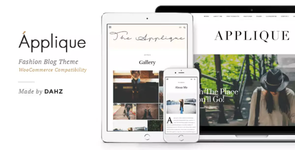 APPLIQUE FASHION BLOG THEME