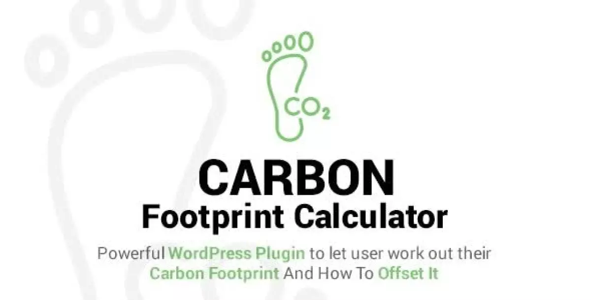 [WISH] Carbon Footprint Calculator For