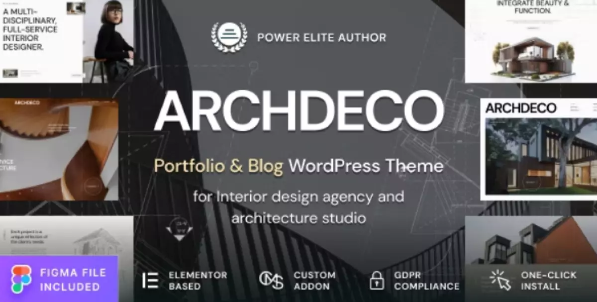 Archdeco - Architecture &amp; Interior Design Agency Portfolio WordPress Theme