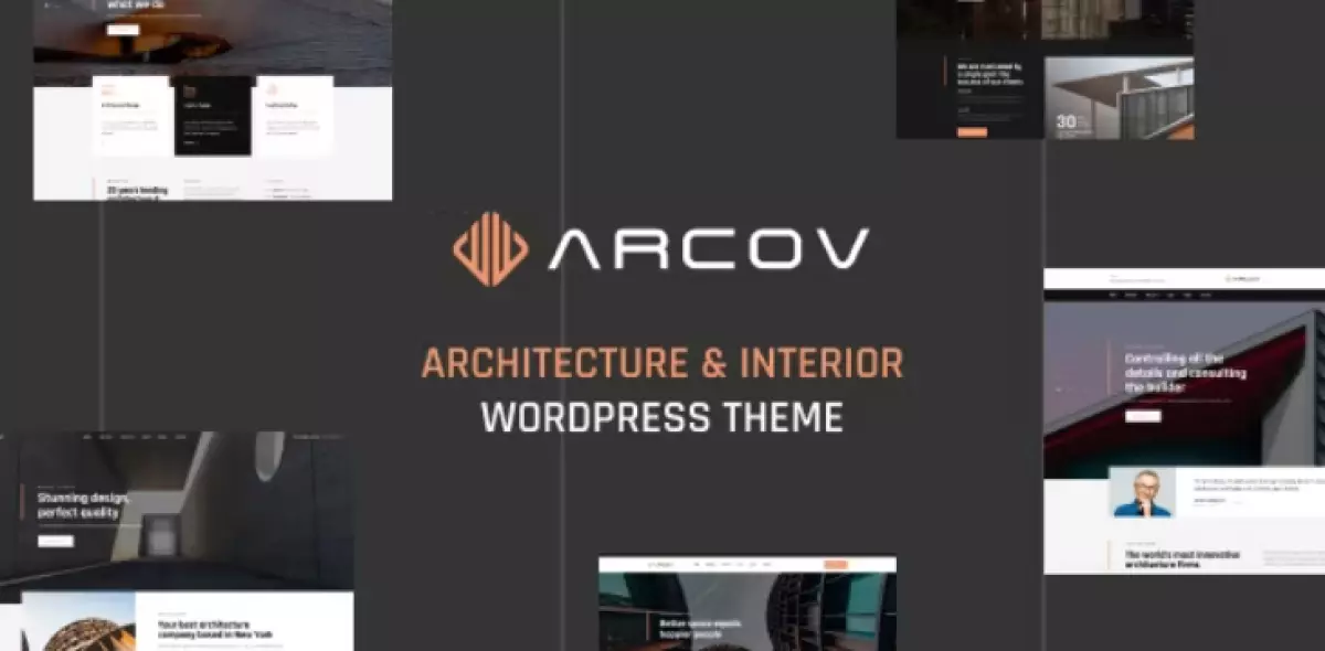 Arcov - Architecture Interior WordPress Theme