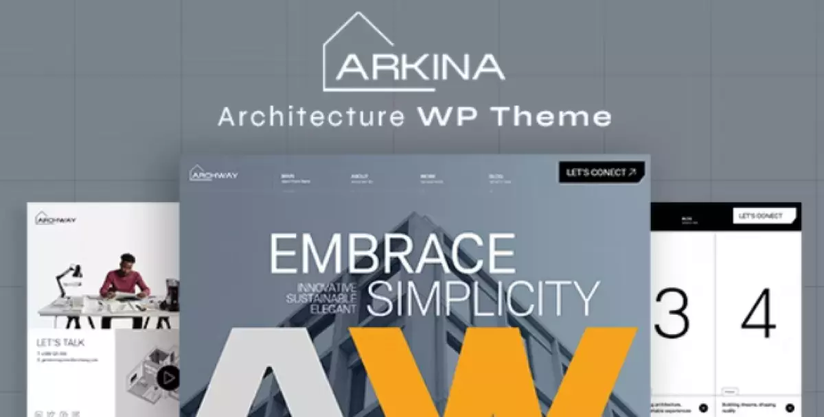 Arkina - Architecture WordPress Theme