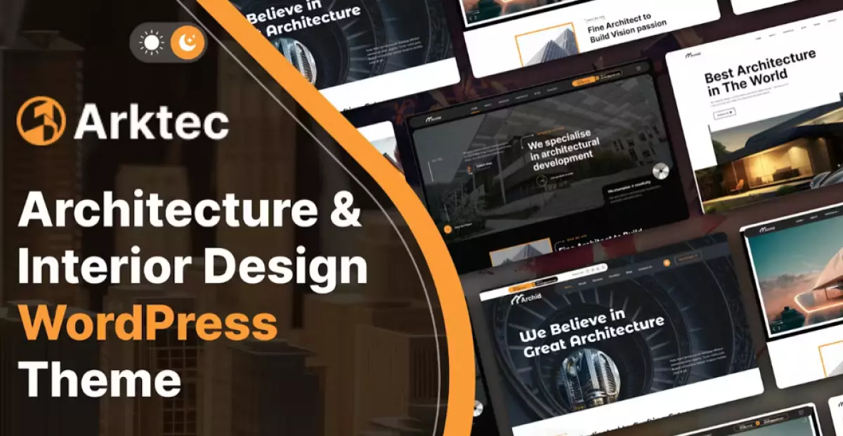 Arktec – Architecture &amp; Interior WordPress Theme