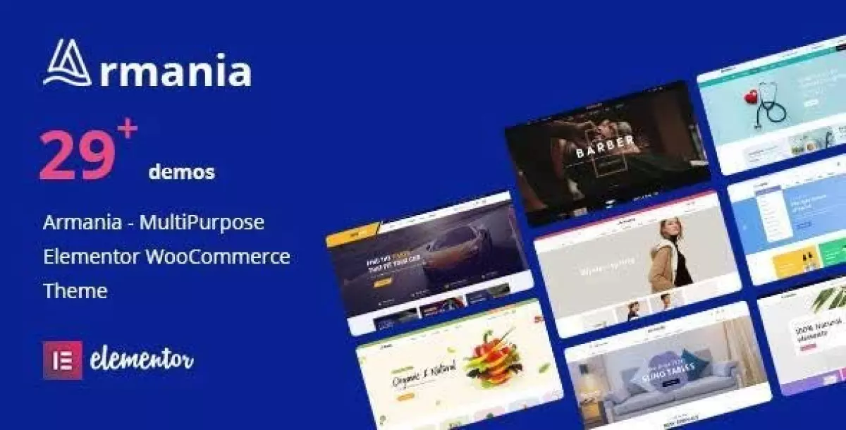 Armania - Fashion, Furniture, Organic, Food Multipurpose Elementor WooCommerce Theme (RTL Supported) 1.3.1