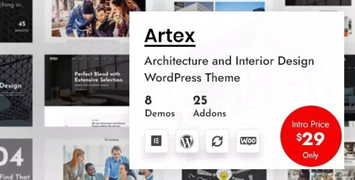 Artex - Architecture & Interior WordPress Theme 1.2.2