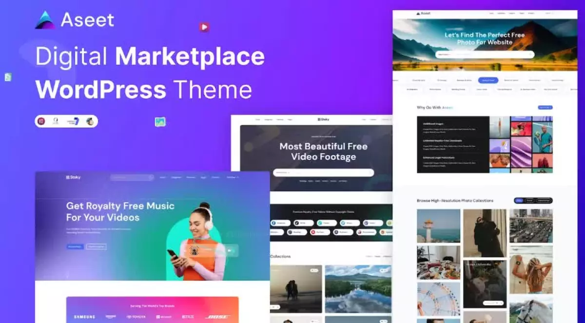 Aseet &#8211; Digital Marketplace WordPress Theme