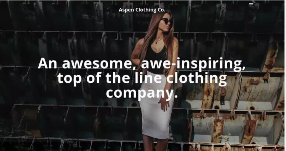 Divi Aspen Clothing Co. – AGS Divi Child Theme