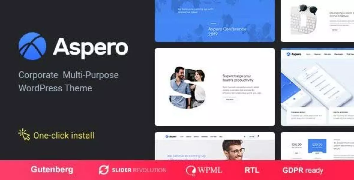 Aspero - Business WordPress Theme