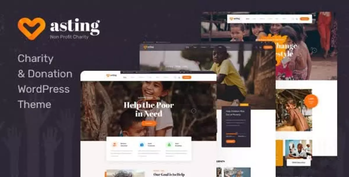 Asting - Charity & Donation WordPress Theme 1.0.4