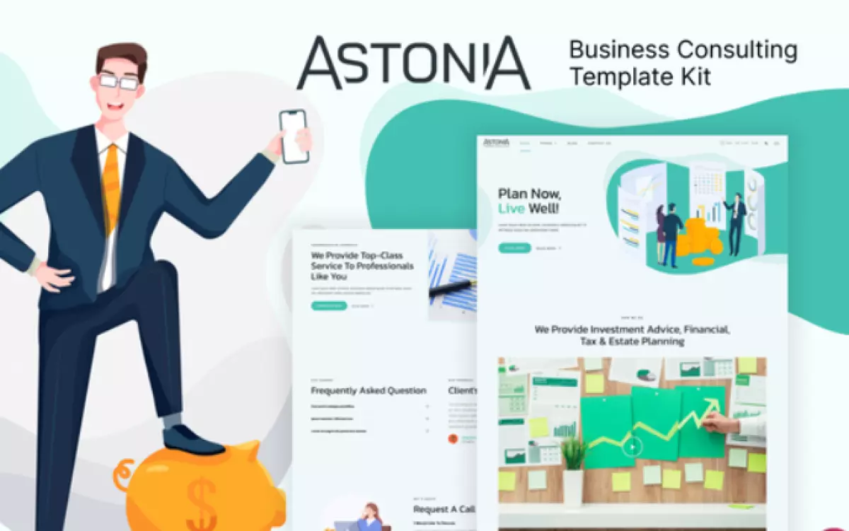 Astonia – Business Consulting Elementor Template Kit