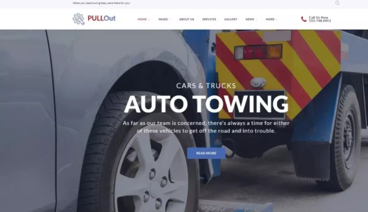 AutoTowing WordPress Theme