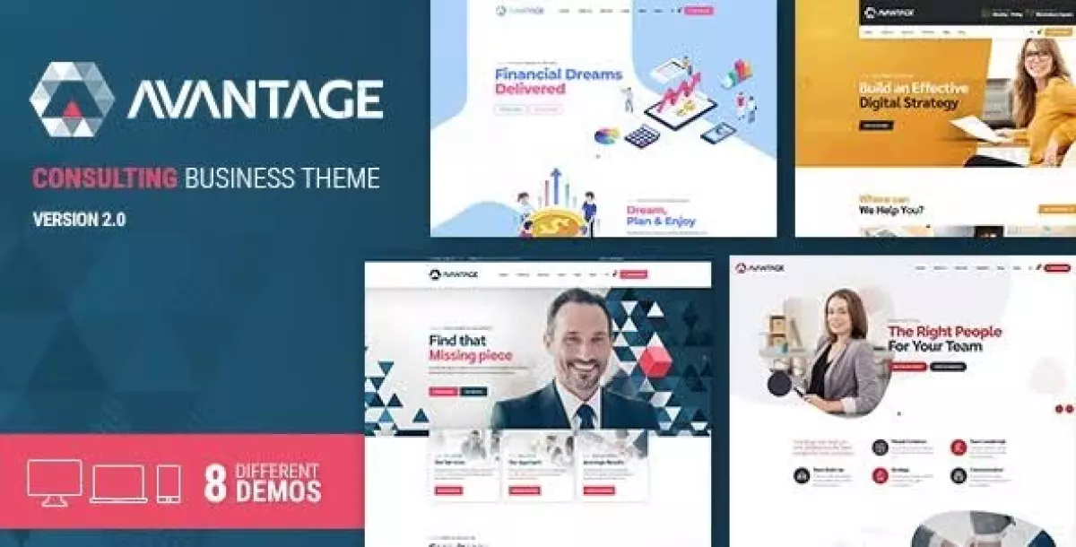 Avantage - Business Consulting WordPress Theme 2.3.7