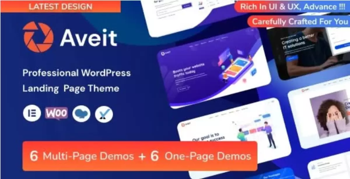 Aveit  – Business Landing Page