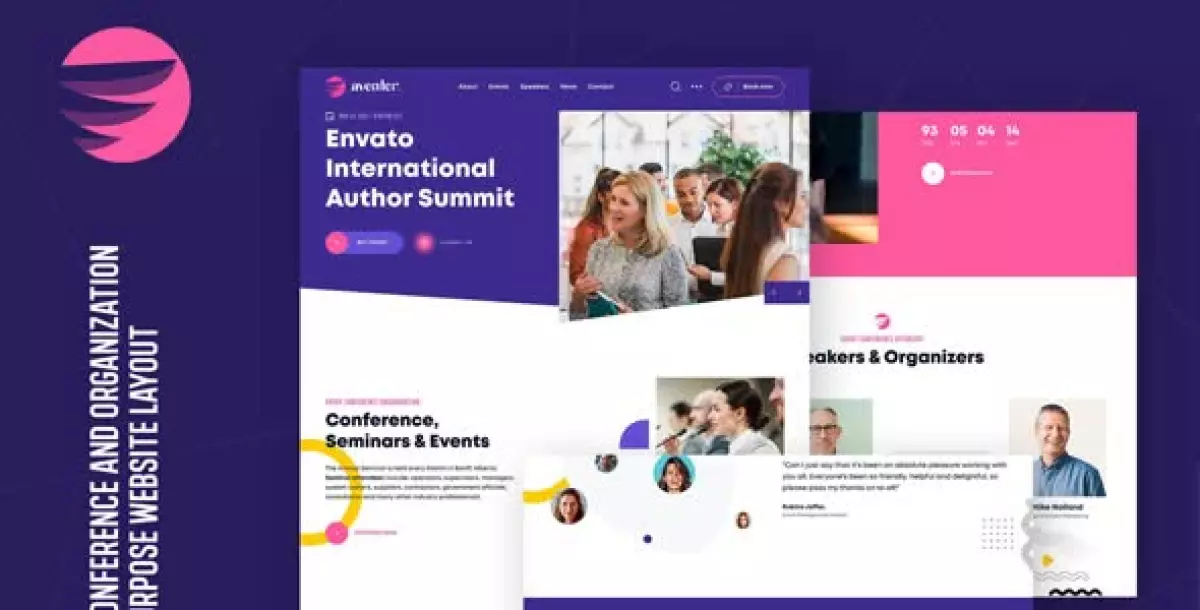 Aventer | Conferences & Events WordPress Theme