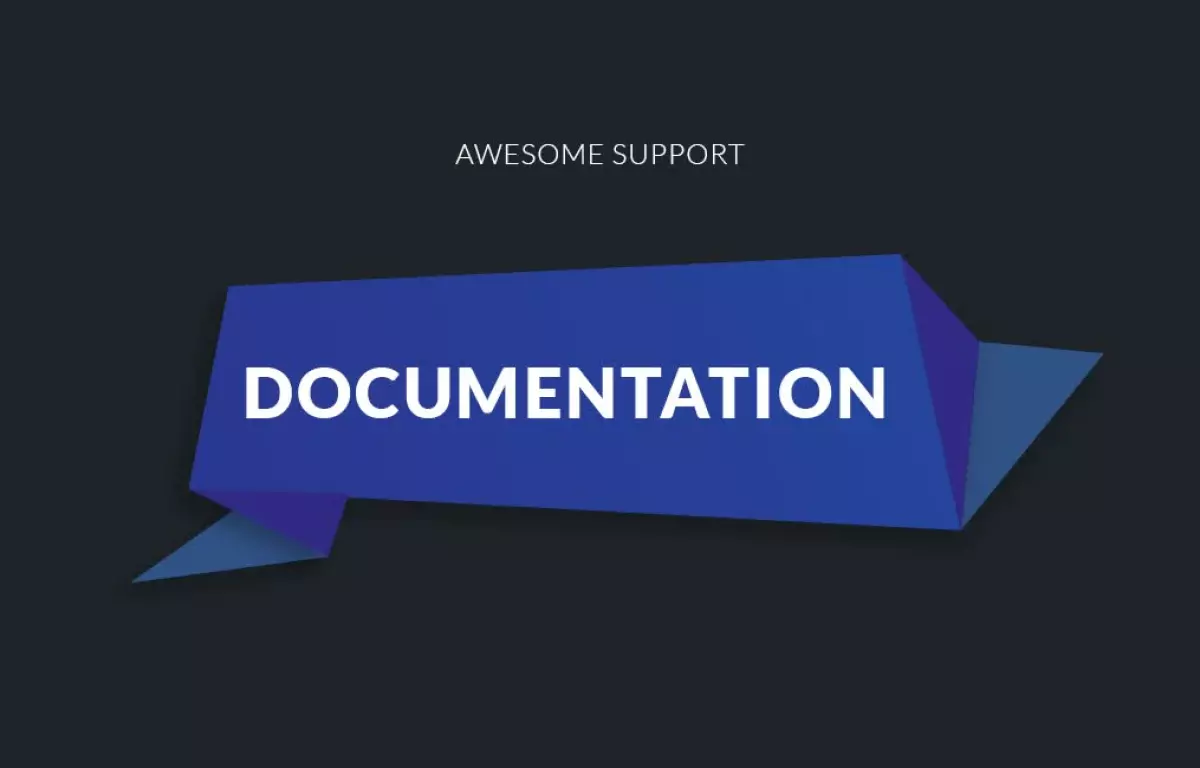 Awesome support Documentation