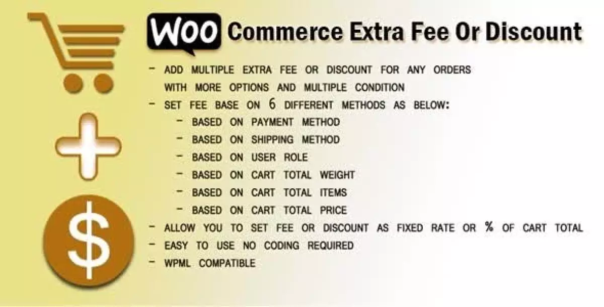 [WISH] WooCommerce Extra Fee or